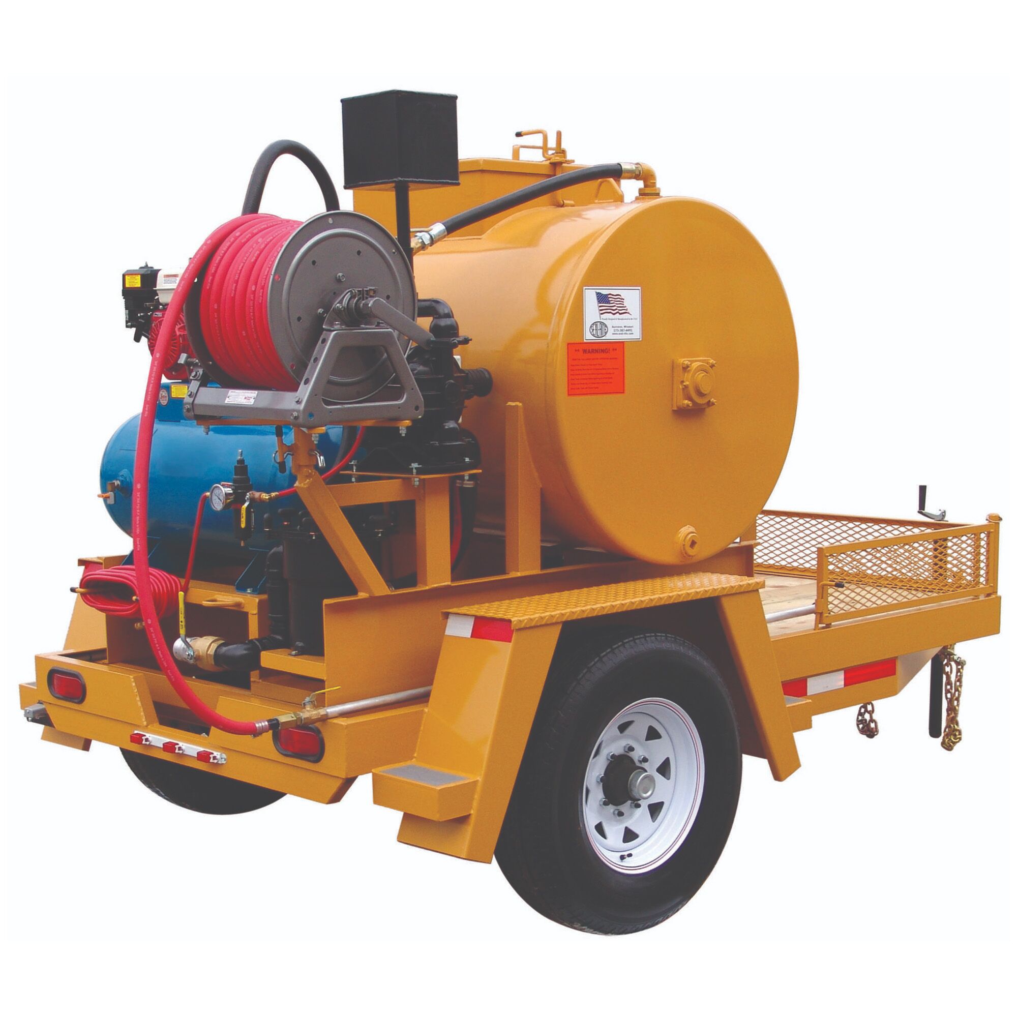 200-gallon hand agitated pickup unit