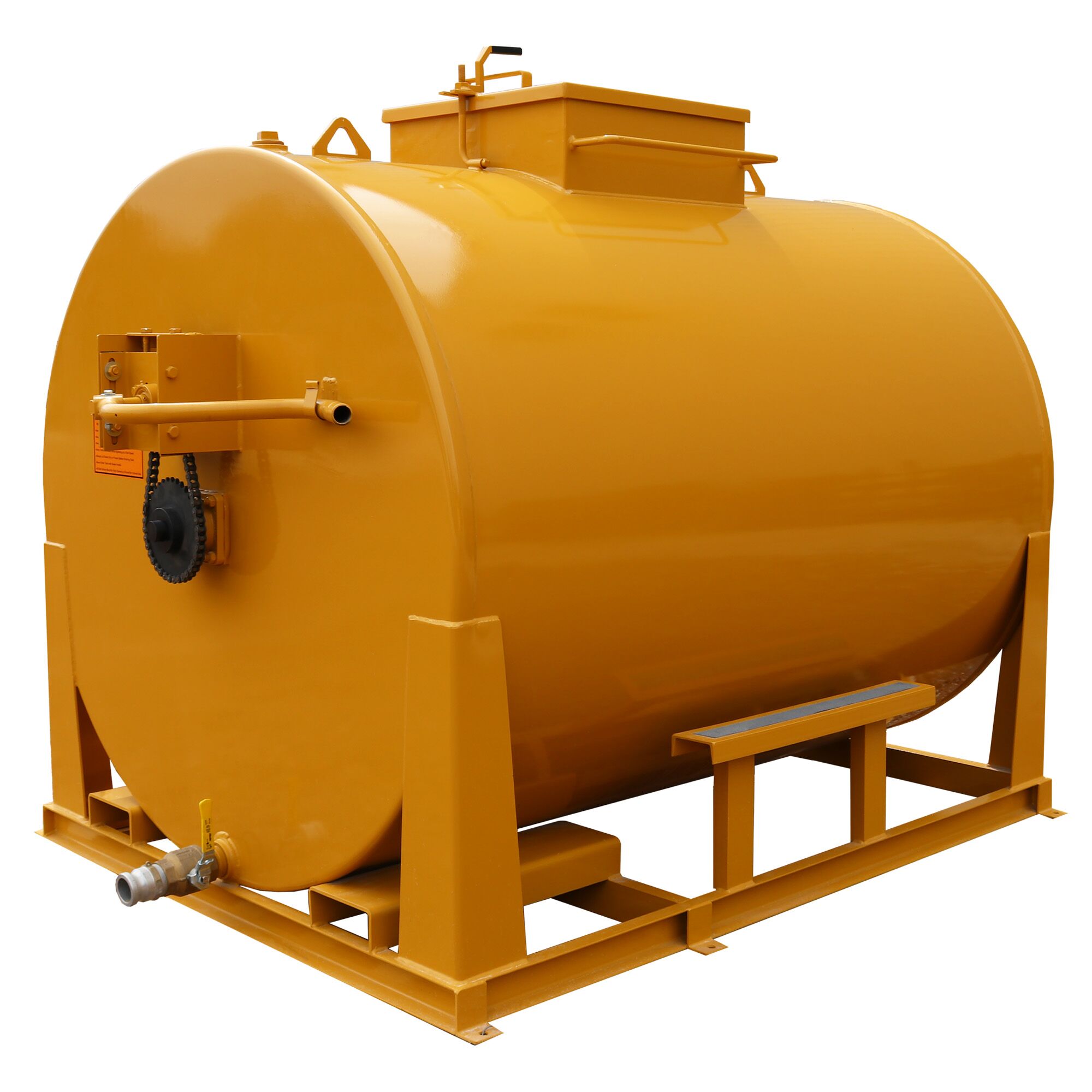 700-gallon hand agitated skid