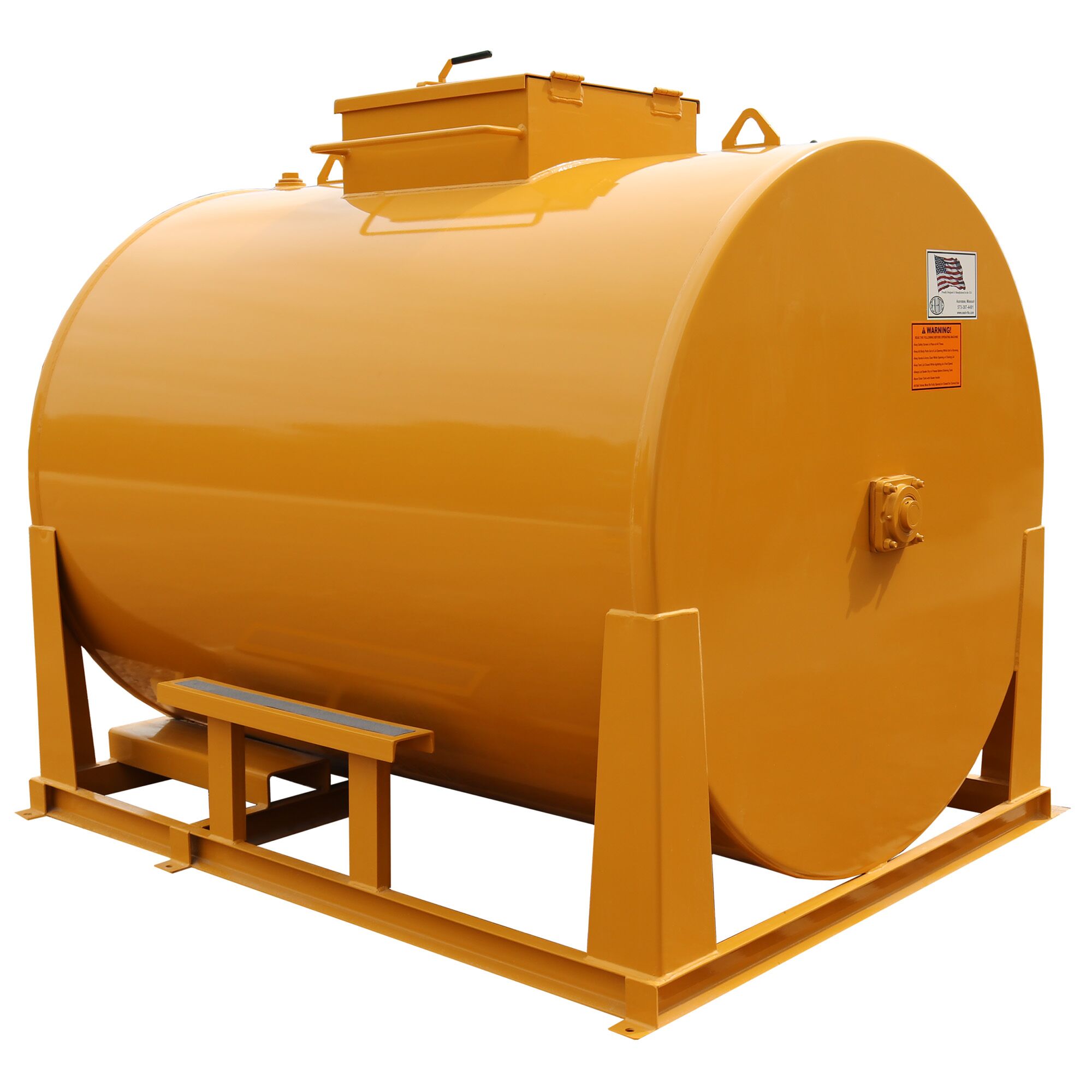 700-gallon hand agitated skid