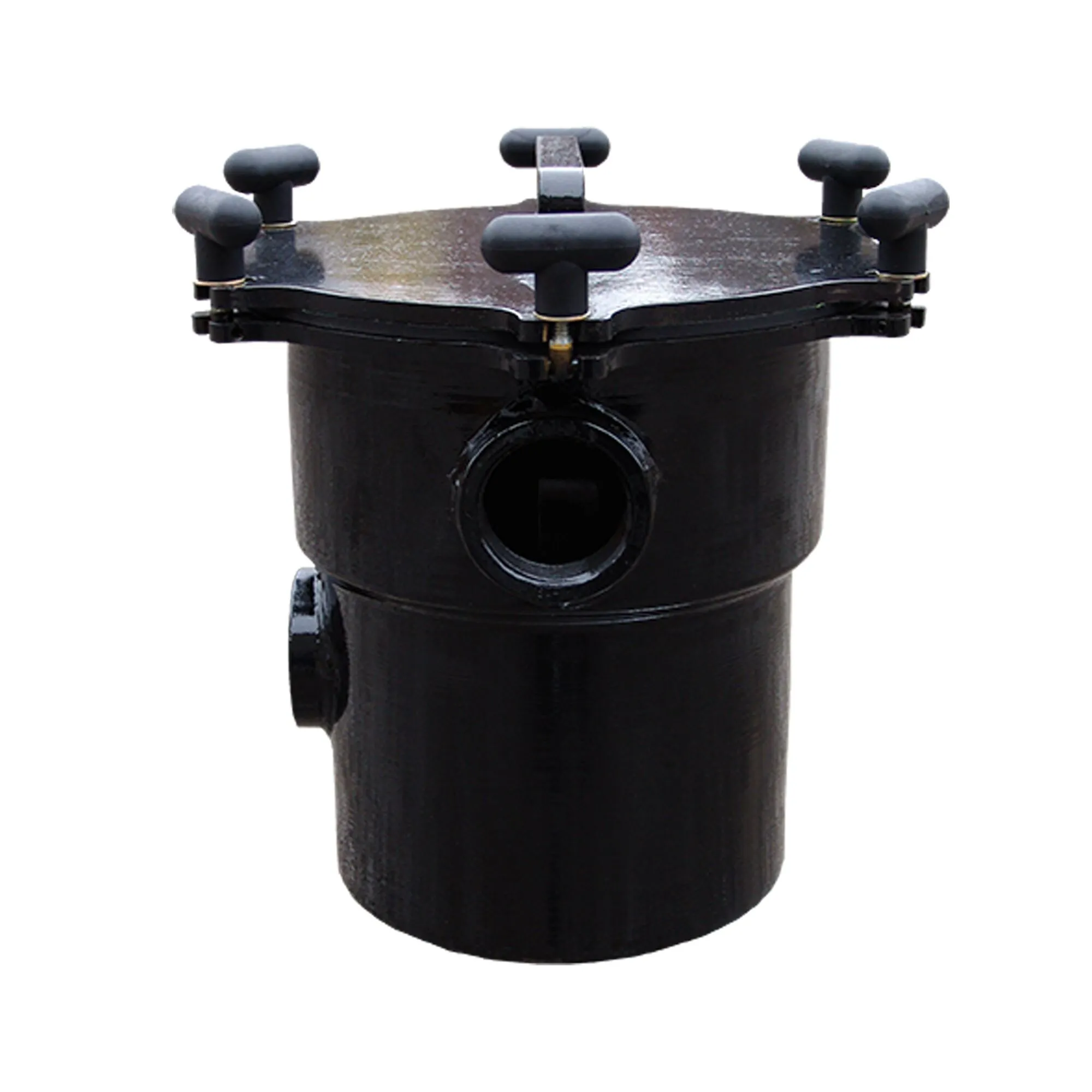 3 Gal. Filter Pot Assembly-2" Plumbed, 13/64" Basket