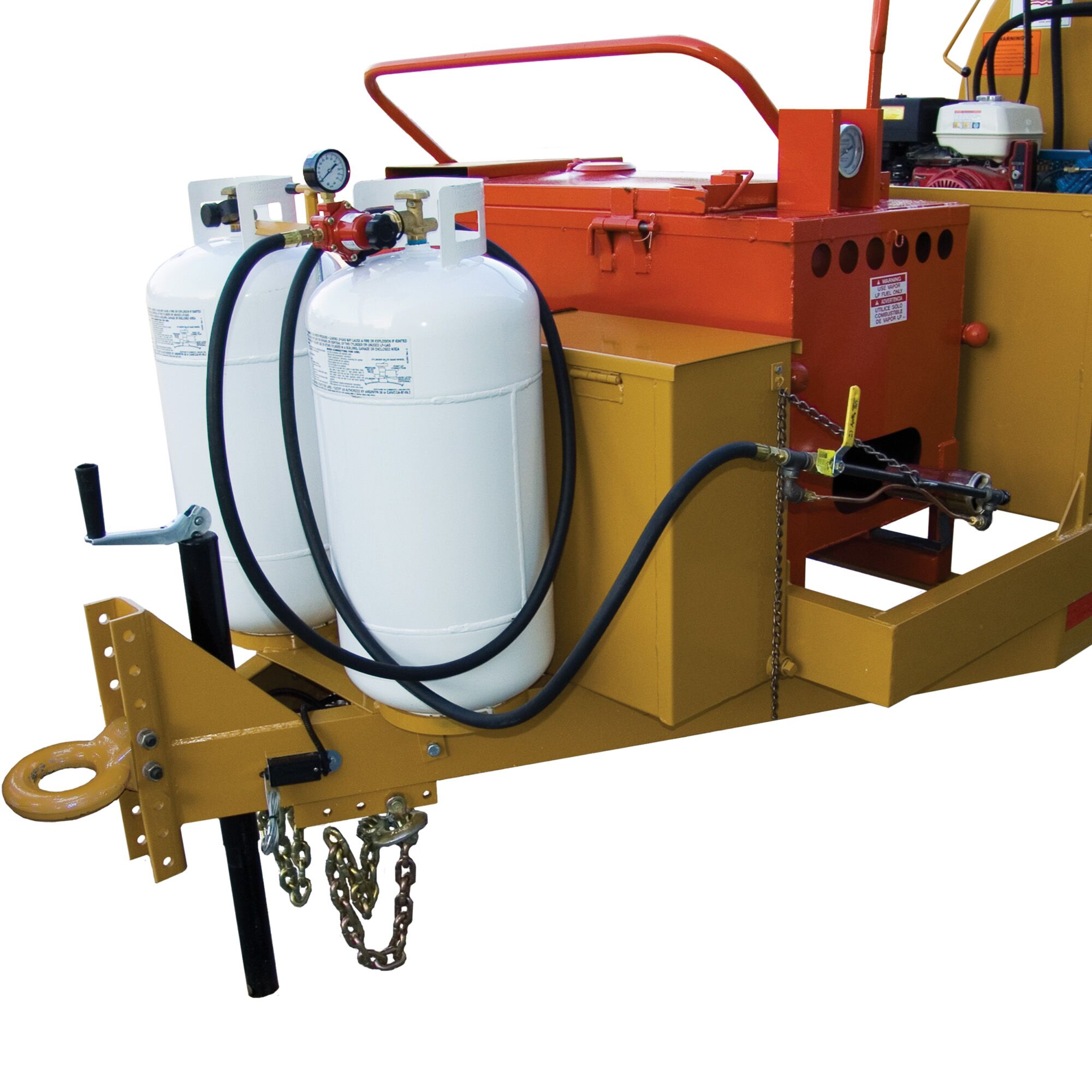 Cleasby 30-gallon direct fire melter