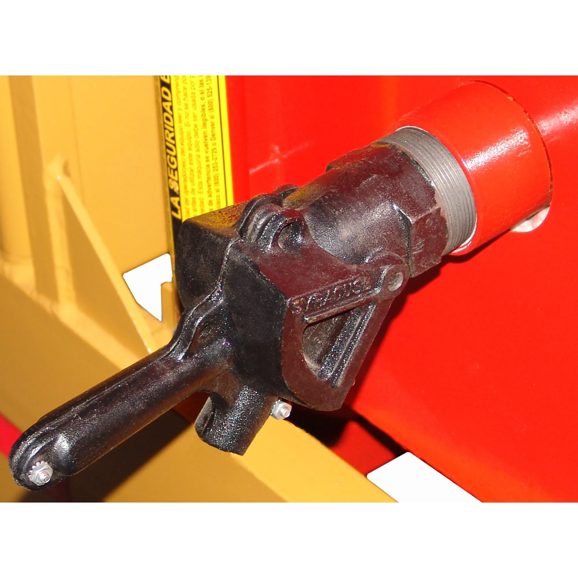 Cleasby melter replacement molasses valve