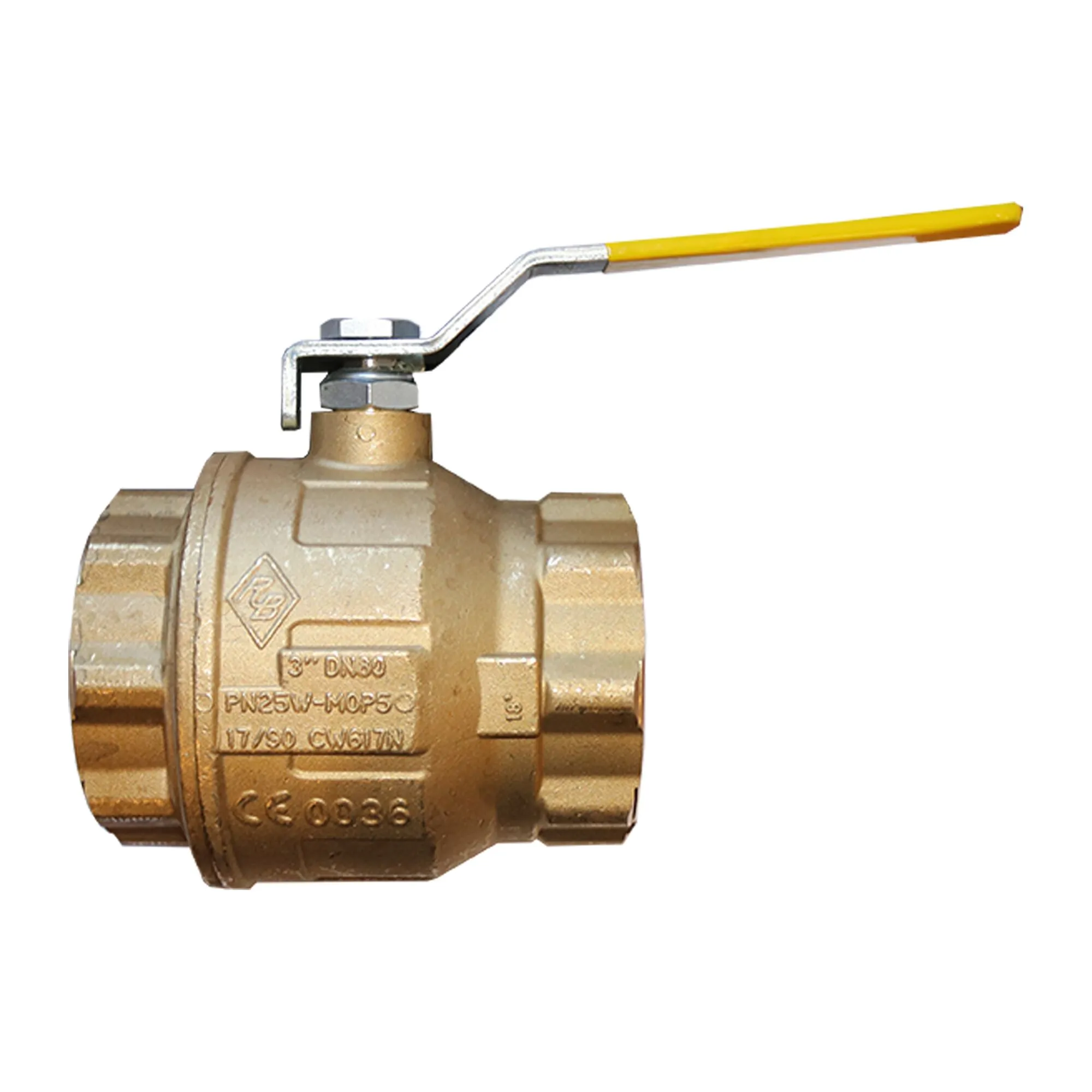 3" Brass Full Port Ball Valve