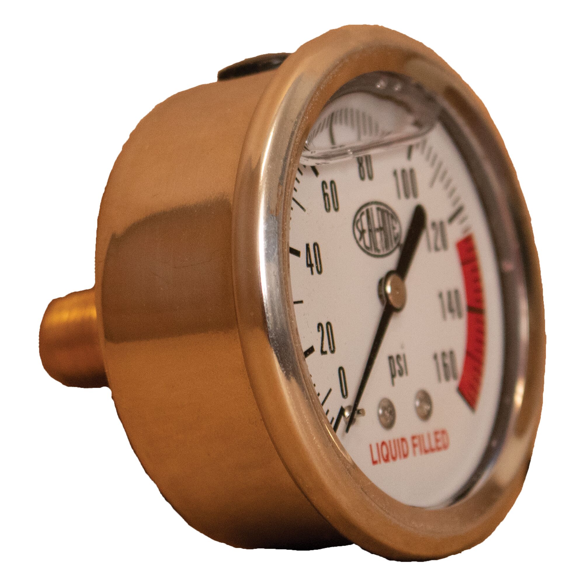 160 psi Liquid Filled Gauge