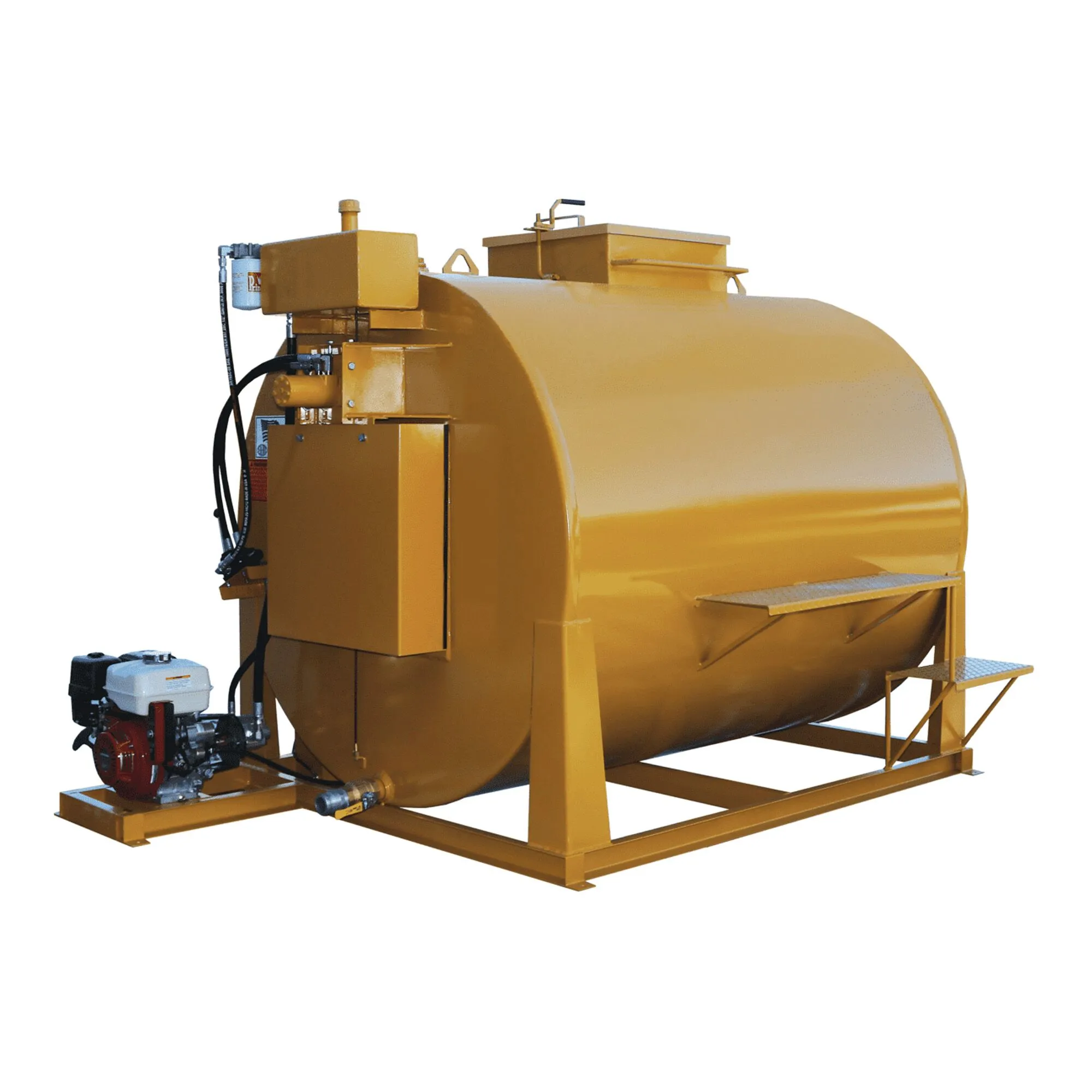 850-gallon power agitated skid