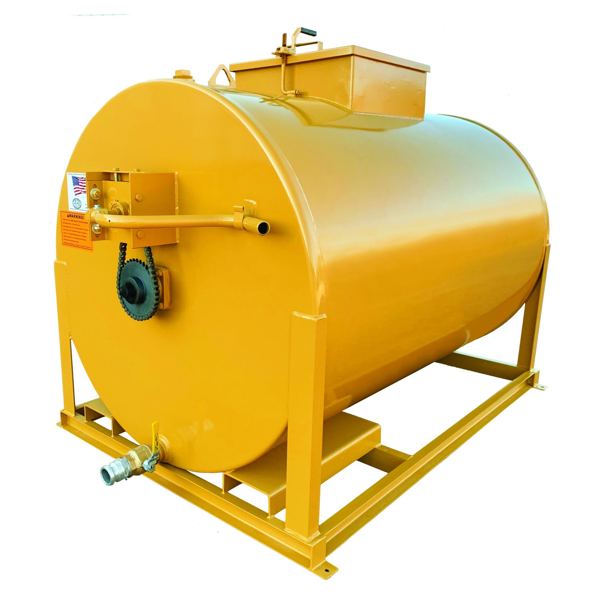 300-gallon hand agitated skid