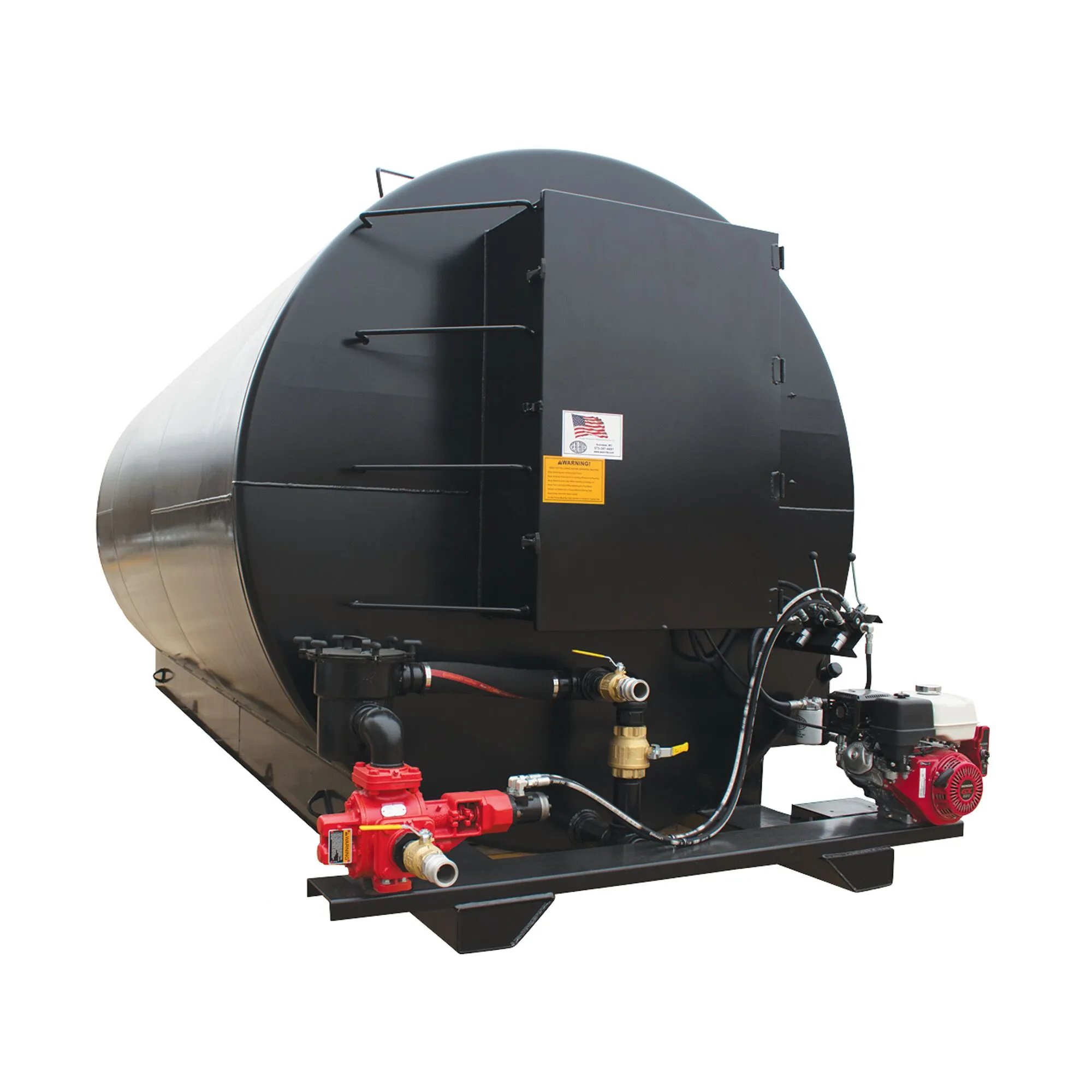 4,000-gallon bulk storage tank