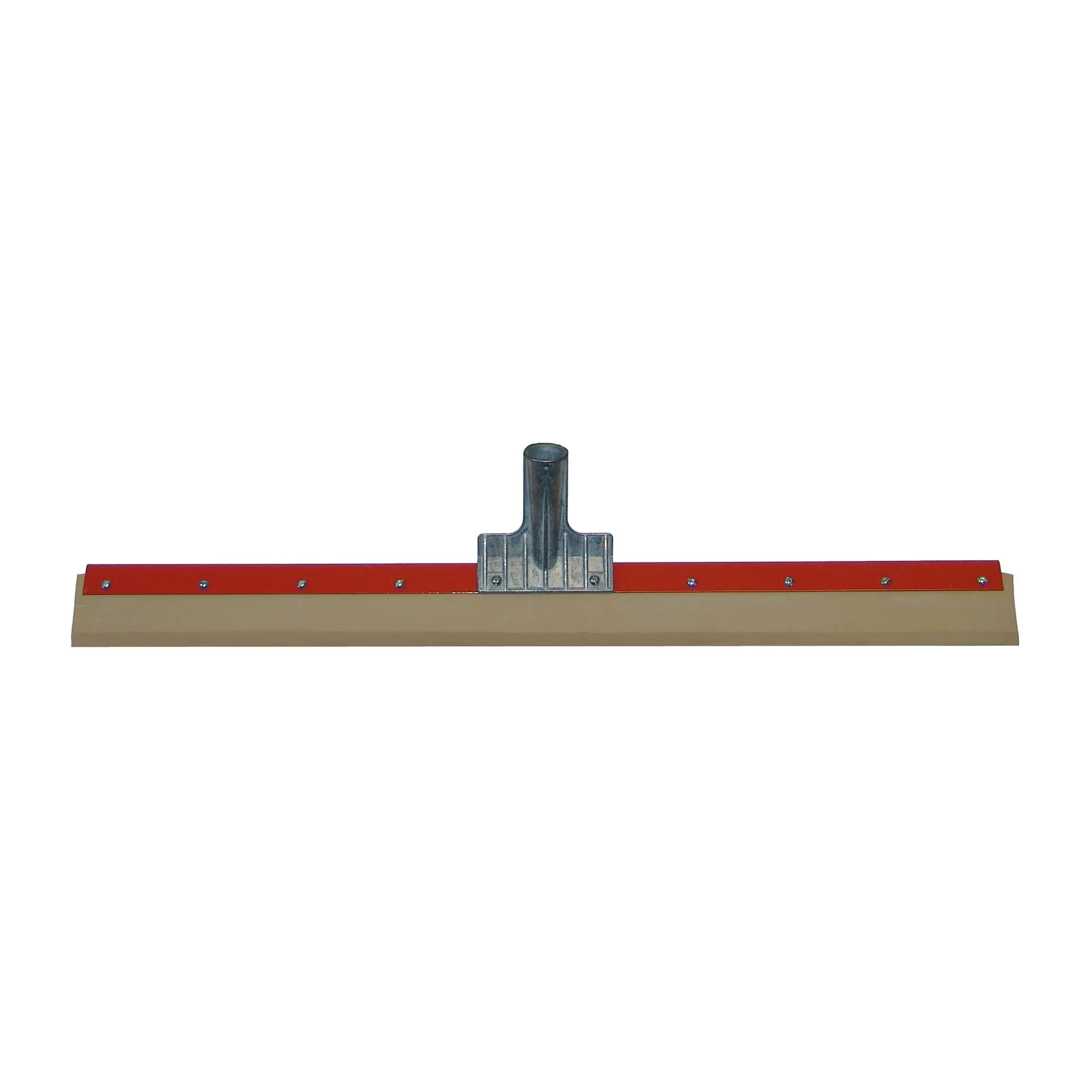30-inch slanted edge tan gum squeegee