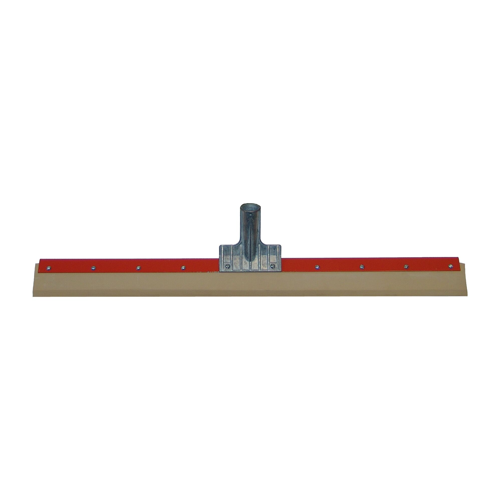 30-inch slanted edge tan gum squeegee
