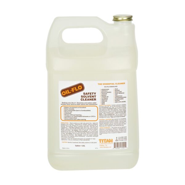 Oil-Flow, one gallon safety solvent cleaner