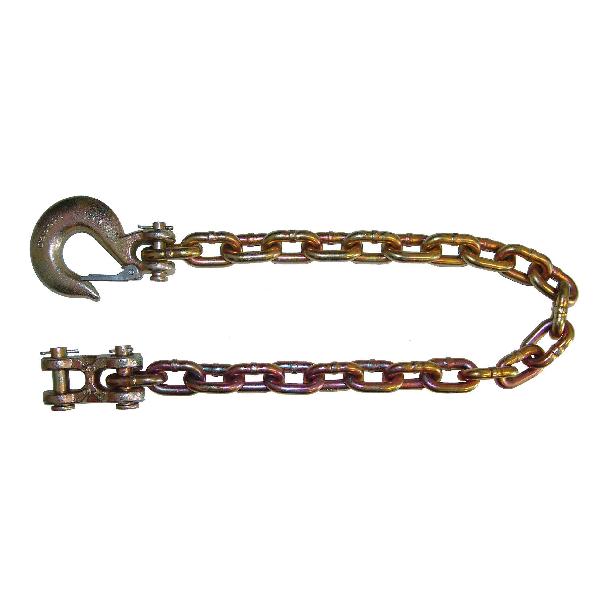 32 1/2 26,400lb Safety Chain with Hook & Masterlink - Seal-Rite Products  LLC