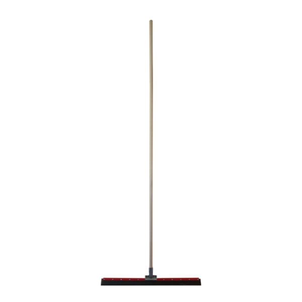 36-inch slanted edge neoprene squeegee with 7 1/2-foot heavy-duty wooden handle