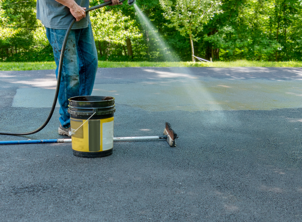 Sealcoating in the summer months requires planning and preparation.
