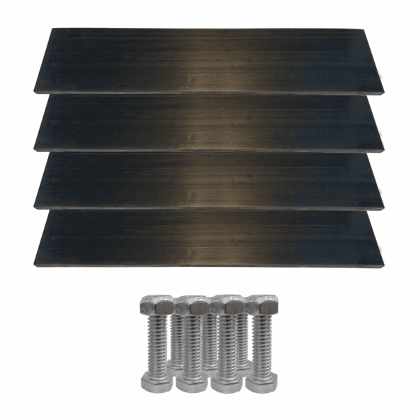 Rubber Wiper and Hardware Kit