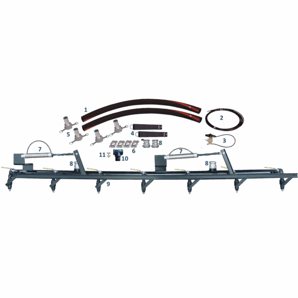 Air Operated Spray Bar and Parts
