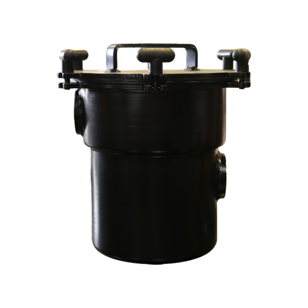 3 GAL. FILTER POT WITH 2” 5/32 BASKET 180°